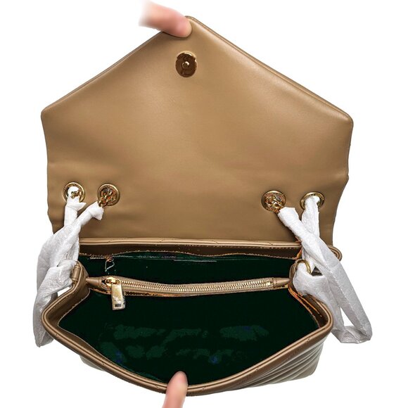 Saint Laurent Medium Monogram Loulou Quilted Leather Shoulder Bag - Picture 8 of 10